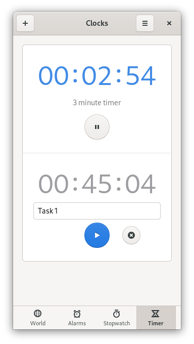 Timer Adaptive